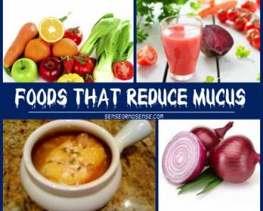 foods that reduce mucus