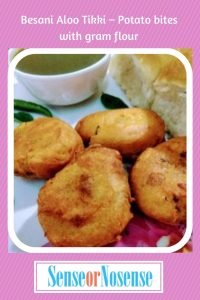 Besani Aloo Tikki – Potato bites with gram flour